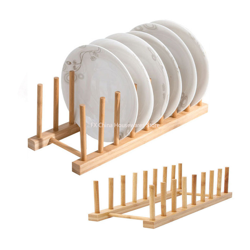 Server Rack Shelf - Scaffale Portapiatti Multifunzionale in Legno, Porta