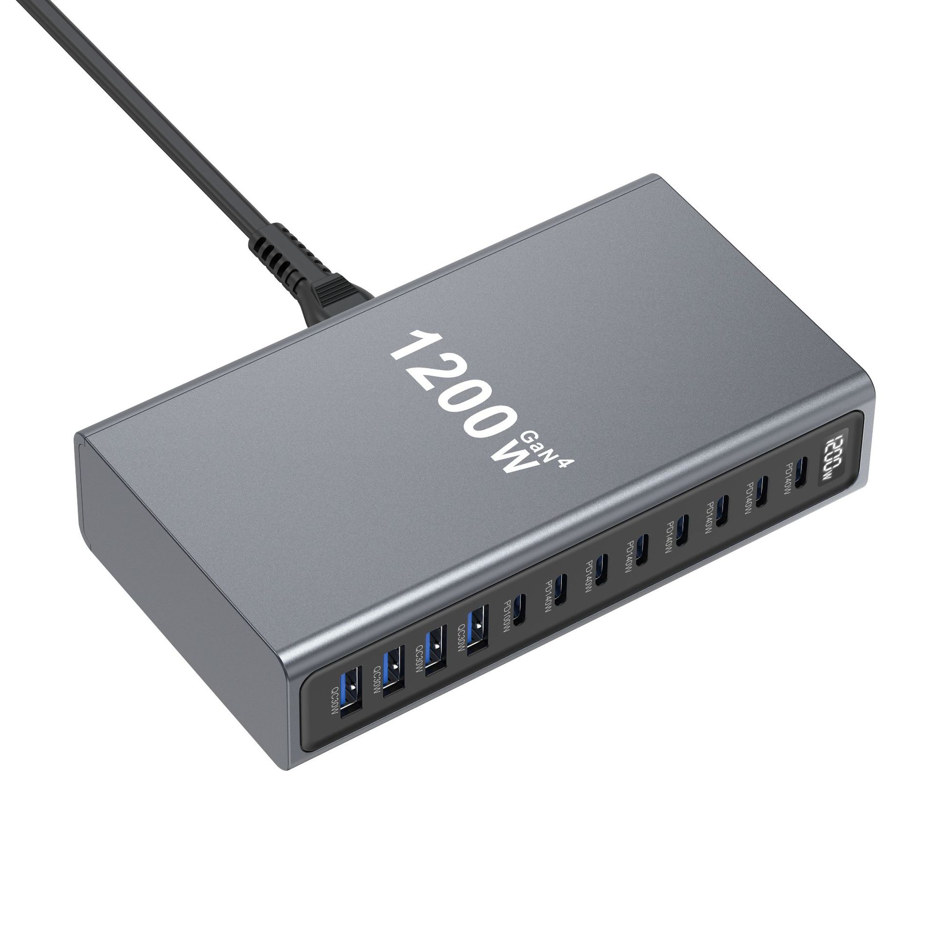 Multi Port Usb Hub - Nuova Stazione di Ricarica Desktop GaN