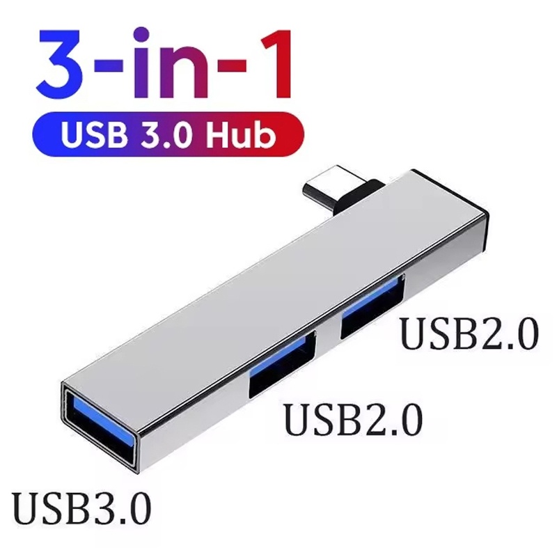Multi Port Usb Hub - Hub USB 3.0 3 in 1