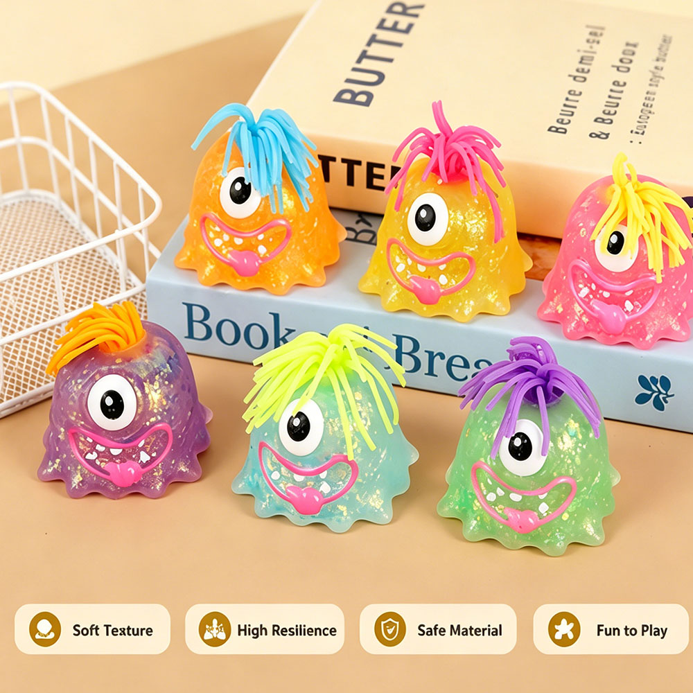 Office Desk Tech Accessories - Squishy Mostro Morbido in Silicone Ripieno
