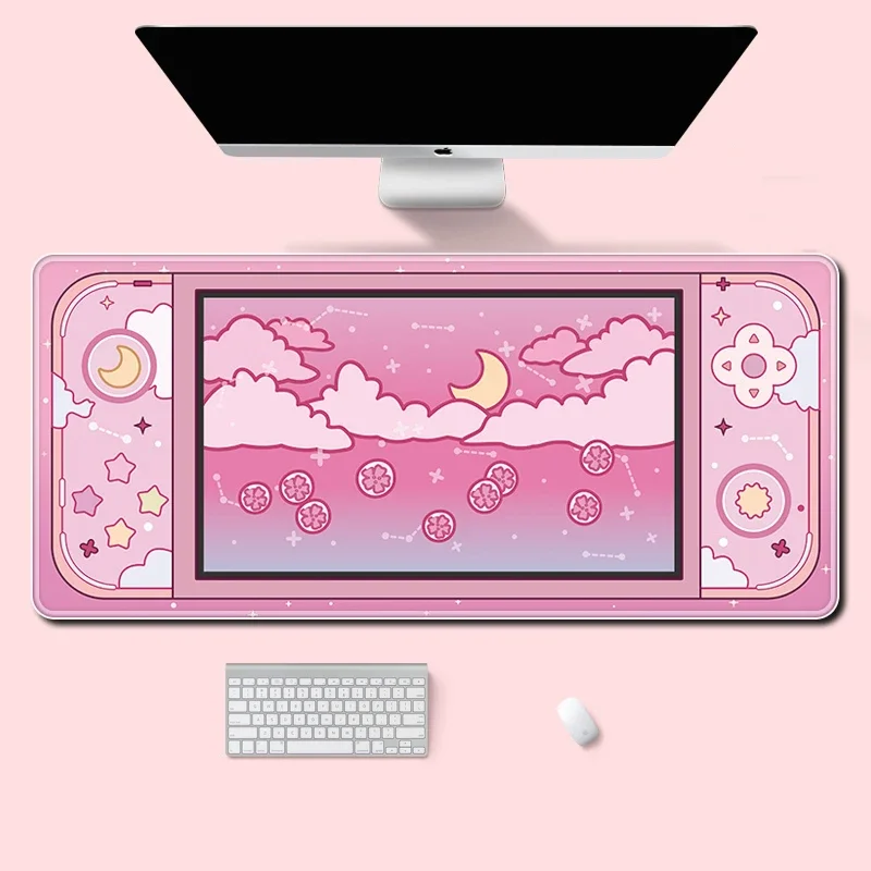 Office Desk Tech Accessories - Tappetino da scrivania grande luna e