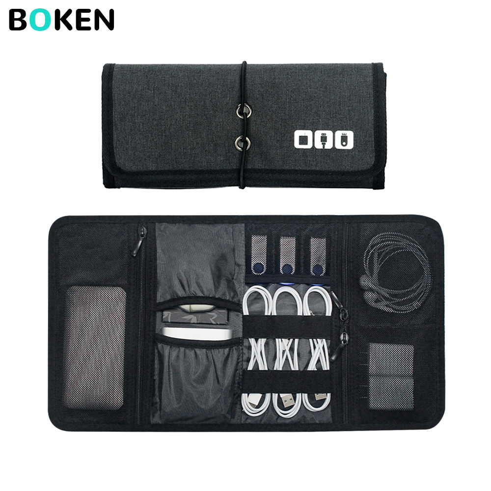 Office And Tech - Borsa Organizer per Accessori Elettronici, Custodia