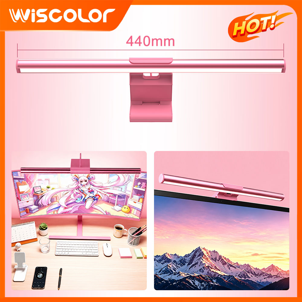Office Desk Tech Accessories - Barra Luminosa LED per Monitor, Luci