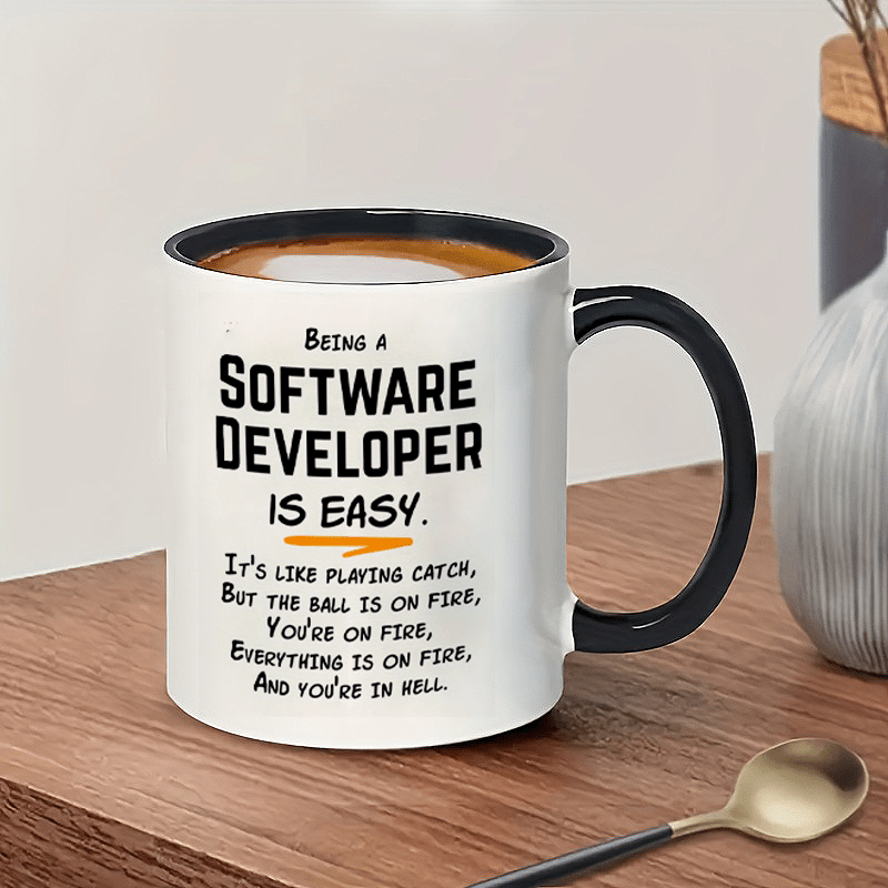 Office And Tech - Tazza in Ceramica da 11oz con