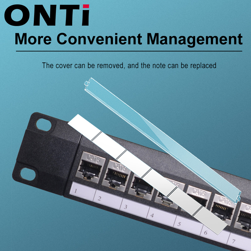 ONTi 19in 1U Rack 24 porte CAT - Server Rack Shelf recensione e prezzo