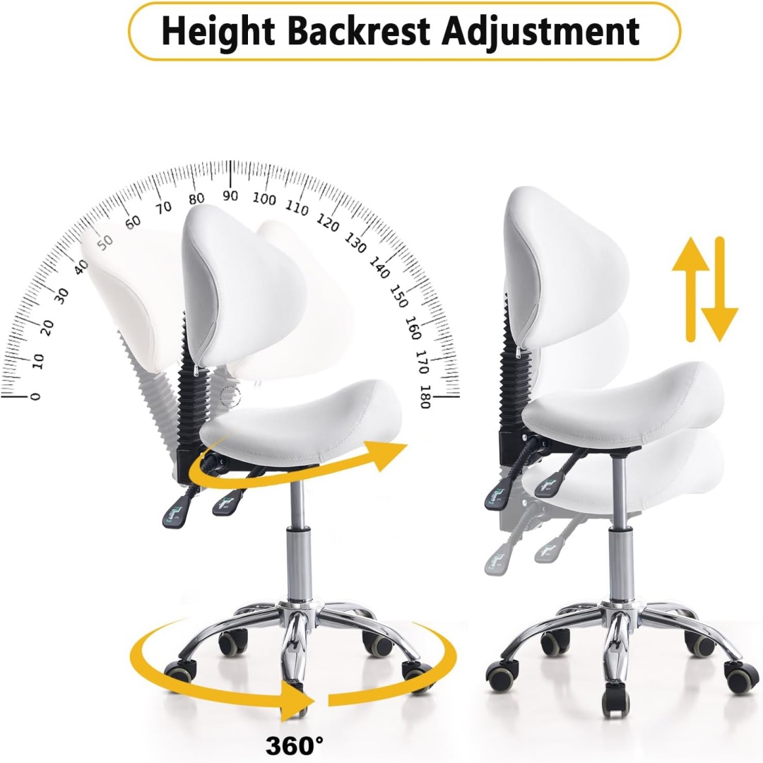 Sgabello a sella Sedia rotolan - Office Tech Chair recensione e prezzo