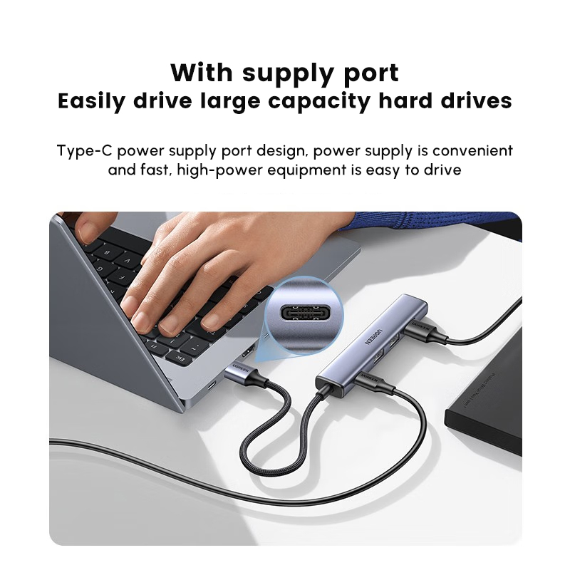 Hub USB UGREEN con 4 porte USB - Multi Port Usb Hub recensione e prezzo