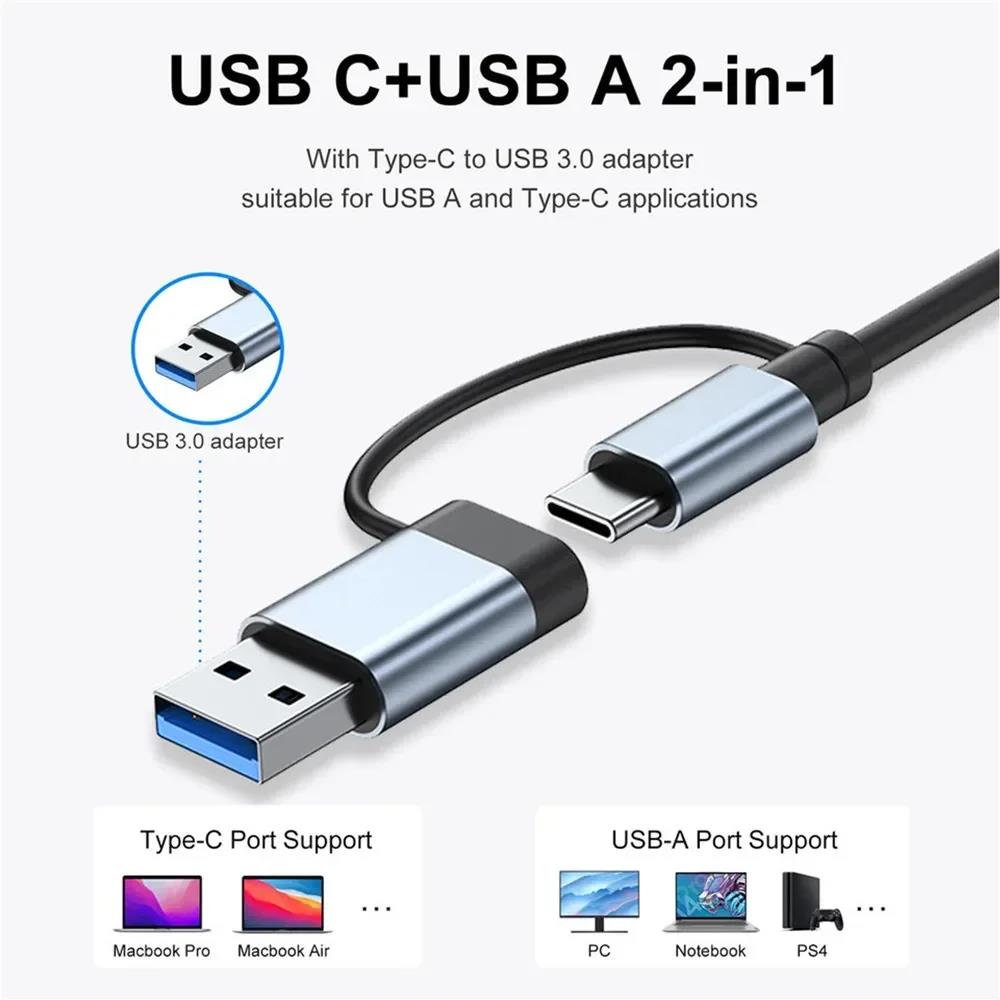 Hub USB Type-C 8 in 1, splitte - Multi Port Usb Hub recensione e prezzo