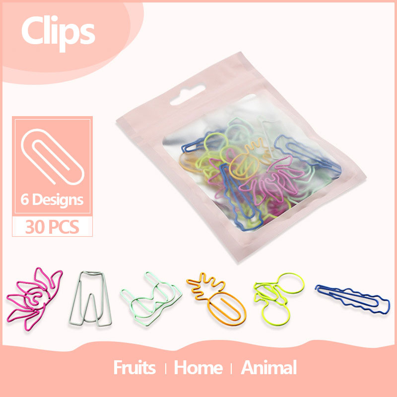 30 pezzi graffette Kawaii segn - Office Desk Tech Accessories recensione e prezzo