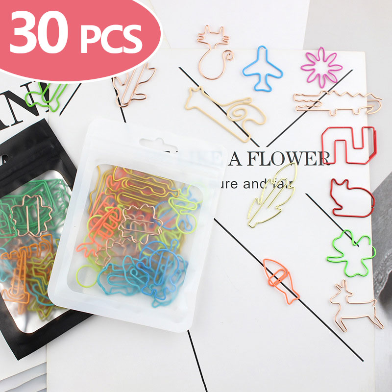 30 pezzi graffette Kawaii segn - Office Desk Tech Accessories recensione e prezzo