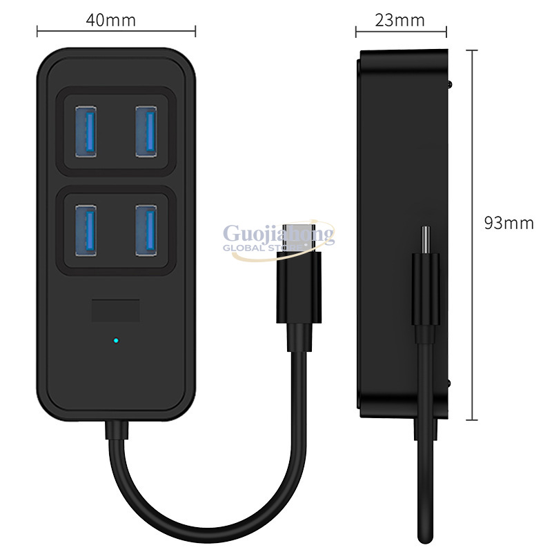 Hub USB 3.0 transfrontaliero,  - Multi Port Usb Hub recensione e prezzo