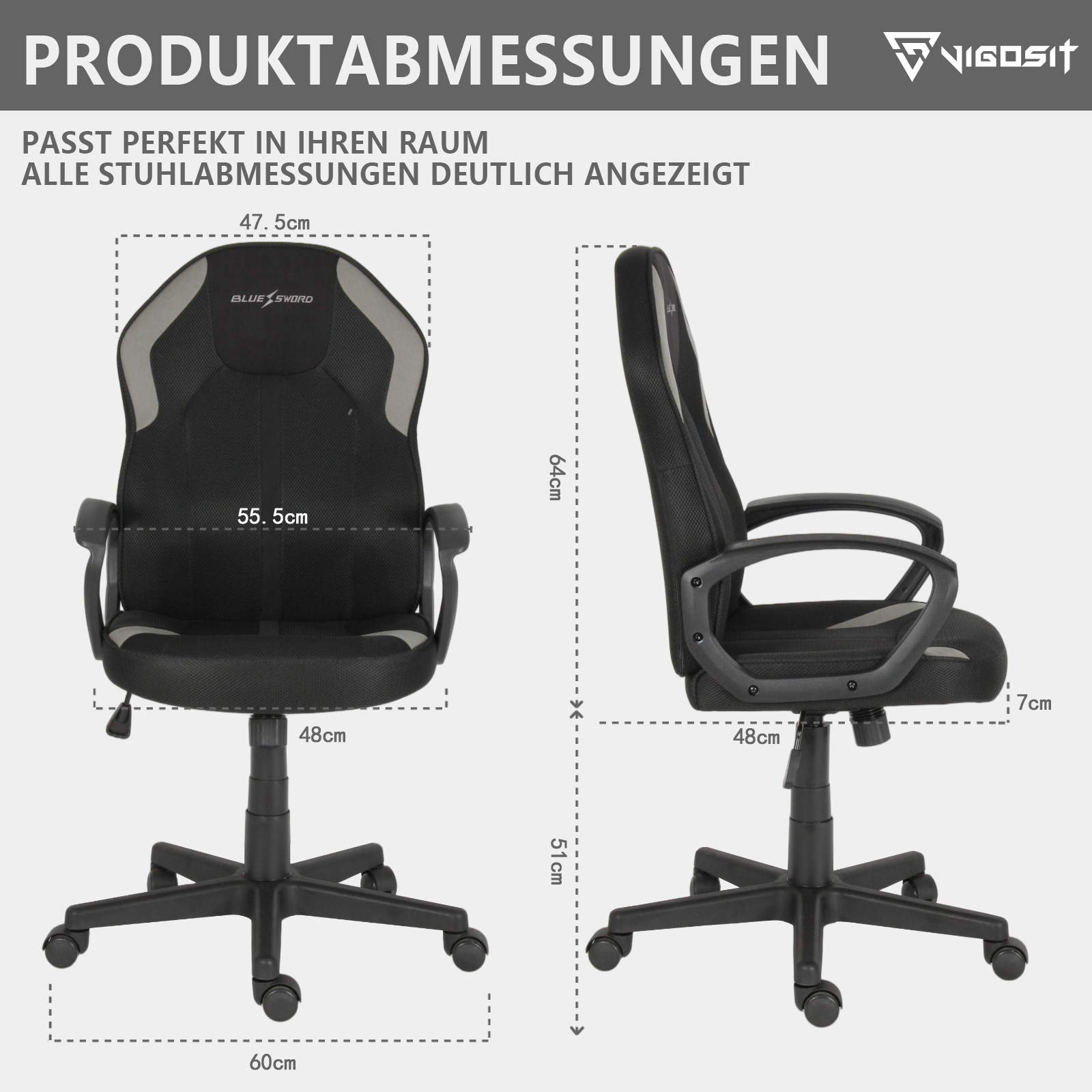 Sedia da ufficio ergonomica Vi - Office Tech Chair recensione e prezzo