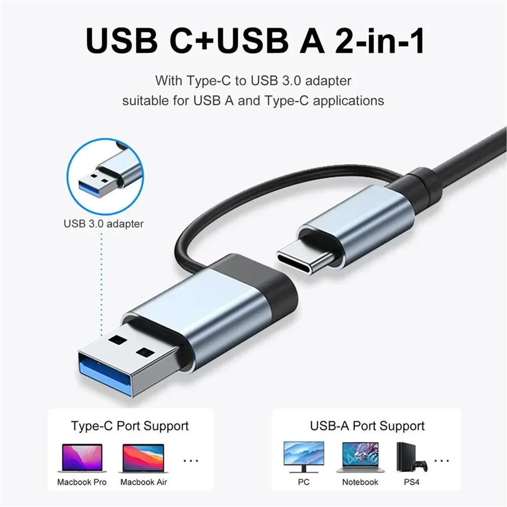 Hub USB C 8 in 1, Adattatore M - Multi Port Usb Hub recensione e prezzo