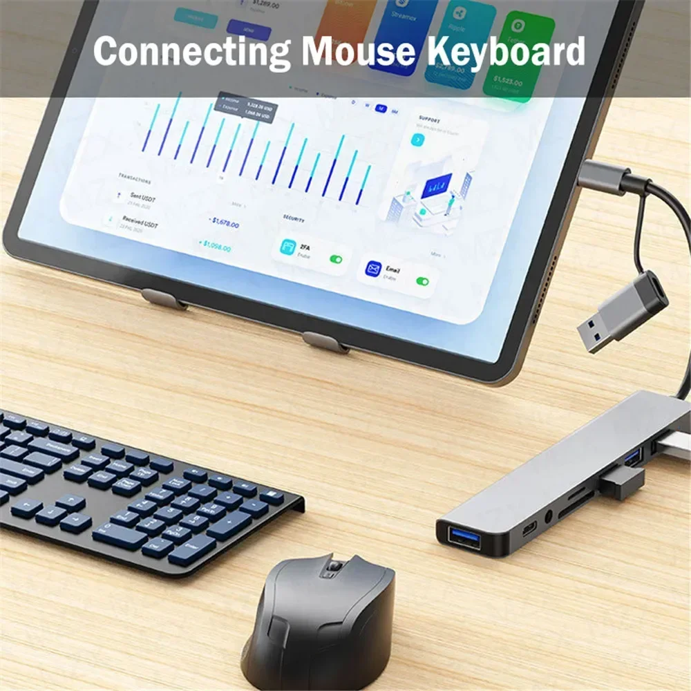 Hub USB C 8 in 1, Adattatore M - Multi Port Usb Hub recensione e prezzo