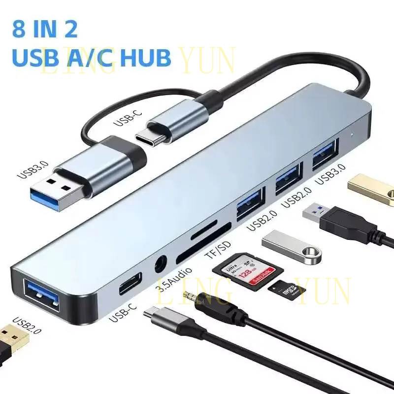 Hub USB Tipo C, Hub USB 3.0 US - Multi Port Usb Hub recensione e prezzo