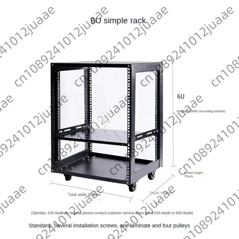 Armadio di rete aperto semplic - Server Rack Shelf recensione e prezzo