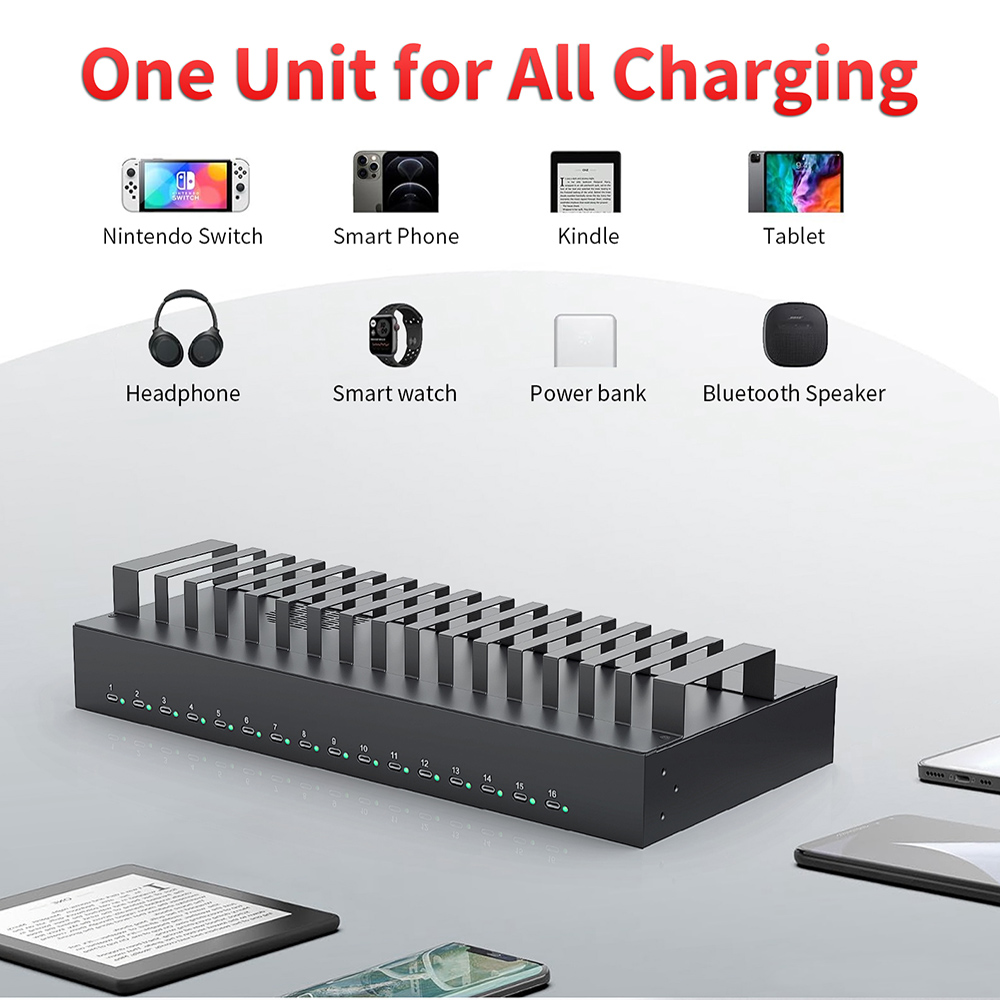 CA16-165C Hub USB Type-C a 16  - Multi Port Usb Hub recensione e prezzo
